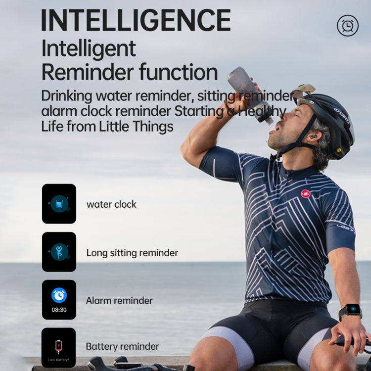 X8S 1.8 inch Screen 2 in 1 TWS Earphone Smart Watch, Support Bluetooth Call / Heart Rate / Blood Oxygen Monitoring(Black) by bashfashion