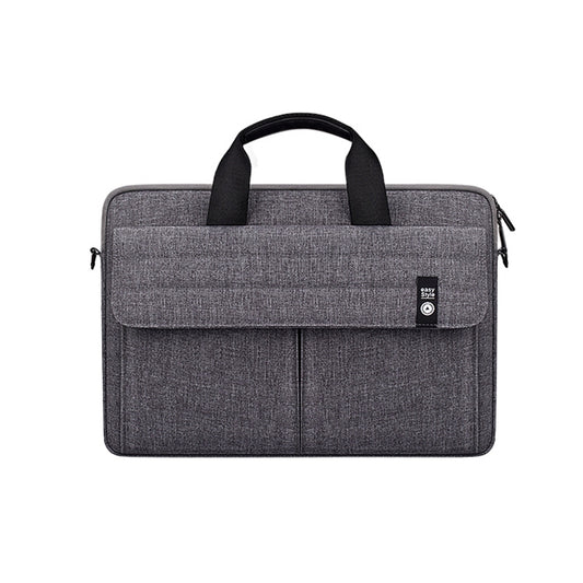 ST08 Handheld Briefcase Carrying Storage Bag without Shoulder Strap for 15.6 inch Laptop(Grey) by bashfashion