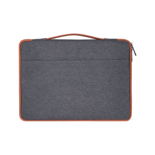 11.6 inch Fashion Casual Polyester + Nylon Laptop Handbag Briefcase Notebook Cover Case, For Macbook, Samsung, Lenovo, Xiaomi, Sony, DELL, CHUWI, ASUS, HP(Grey) by bashfashion