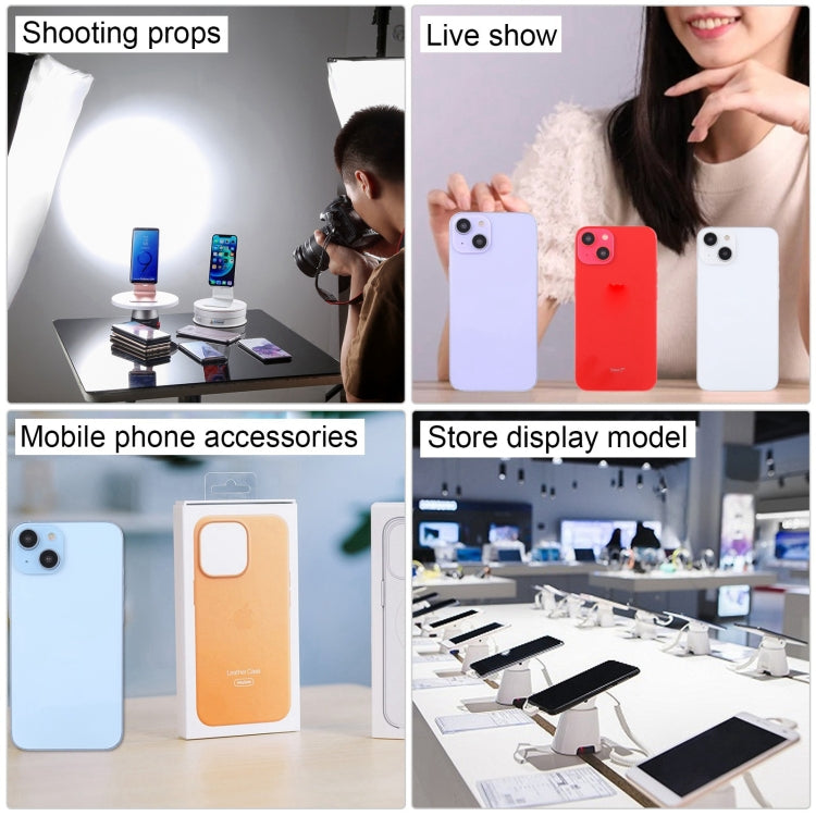 For iPhone 14 Plus Black Screen Non-Working Fake Dummy Display Model (Black) by bashfashion