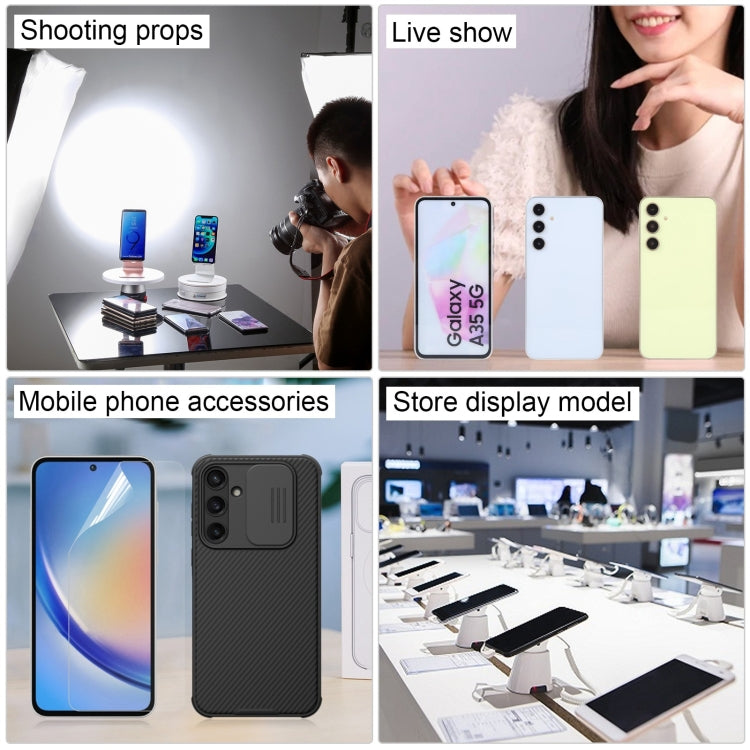 For Samsung Galaxy A35 5G Color Screen Non-Working Fake Dummy Display Model (Black) by bashfashion