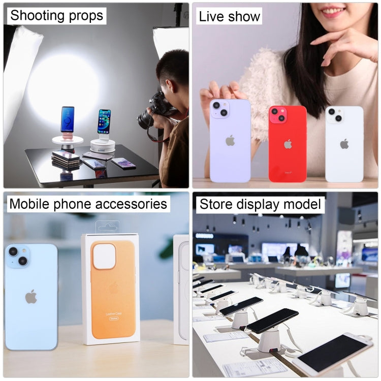 For iPhone 14 Plus Black Screen Non-Working Fake Dummy Display Model(Blue) by bashfashion