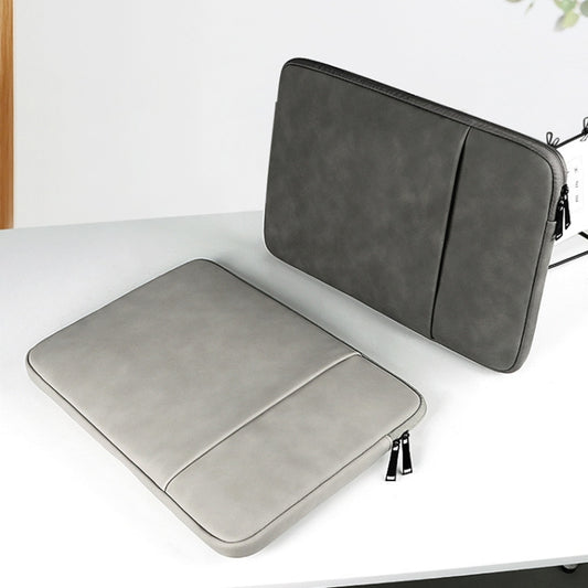 ND01DZ Double Layer Waterproof Laptop Liner Bag, Size: 13.3 inches(Dark Gray) by bashfashion