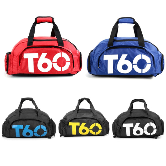 Wet and Dry Separation Fitness Backpack Swimming Taekwondo Waterproof Travel Bag(Blue) by bashfashion