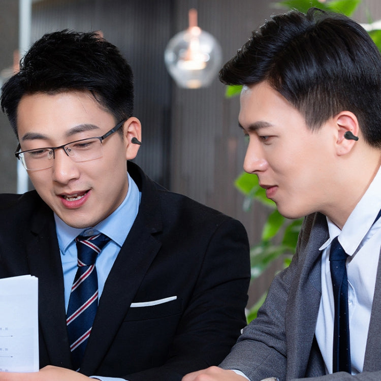 JX80 TWS Wireless Bone Conduction Clip-On Ear Noise Reduction Bluetooth Headset(Skin Color) by bashfashion