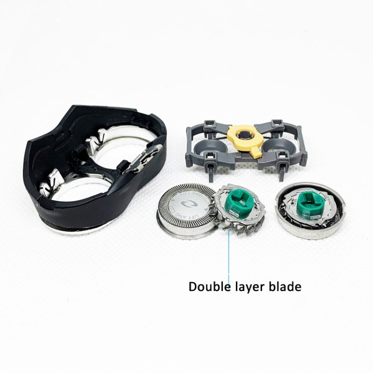 HQ64 Shaver Replacement Head for Philips HQ6070 / HQ6071 / HQ6073 / HQ6095 / HQ6090(Gray) by bashfashion