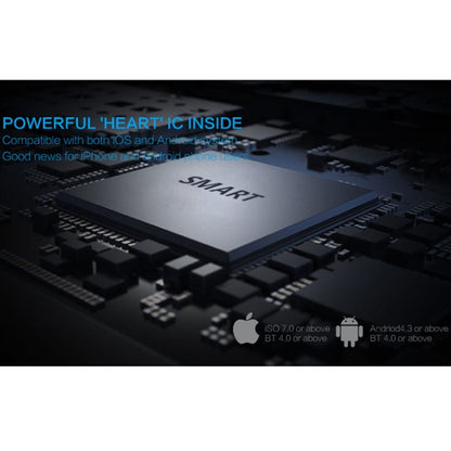 EX16 1.12 Inch FSTN LCD Full Angle Screen Display Sport Smart Watch, IP67 Waterproof, Support Pedometer / Stopwatch / Alarm / Notification Remind / Call Notify / Camera Remote Control / Calories Burned, Compatible with Android and iOS Phones(Black) by bashfashion