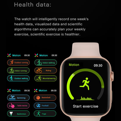 DW35PRO 1.75 inch Color Screen IPX7 Waterproof Smart Watch, Support Bluetooth Answer & Reject / Sleep Monitoring / Heart Rate Monitoring, Style: Silicone Strap(Red) by bashfashion