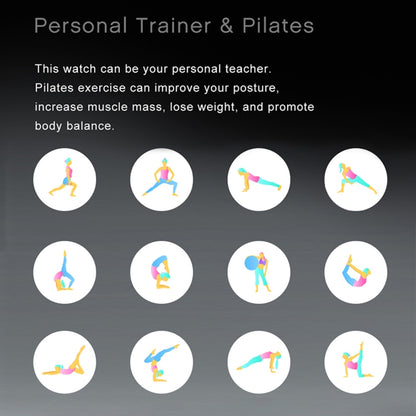 DW35PRO 1.75 inch Color Screen IPX7 Waterproof Smart Watch, Support Bluetooth Answer & Reject / Sleep Monitoring / Heart Rate Monitoring, Style: Silicone Strap(Black) by bashfashion