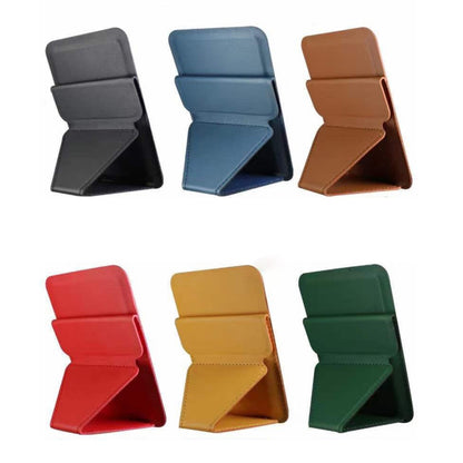 Magsafing Magnetic Folding Stand Leather Wallet Snap-On Card Holder Case Bag for iPhone 12 mini, iPhone 12, iPhone 12 Pro, iPhone 12 Pro Max(Dark Blue) by bashfashion