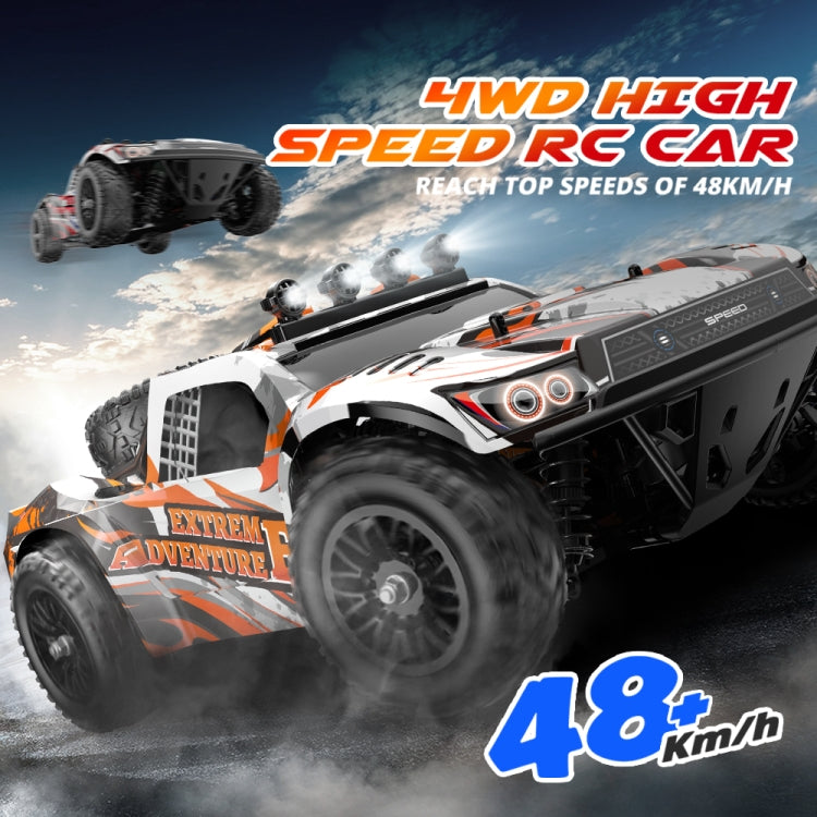 9201E 1:10 Full Scale Remote Control 4WD High Speed Car(Orange) by bashfashion