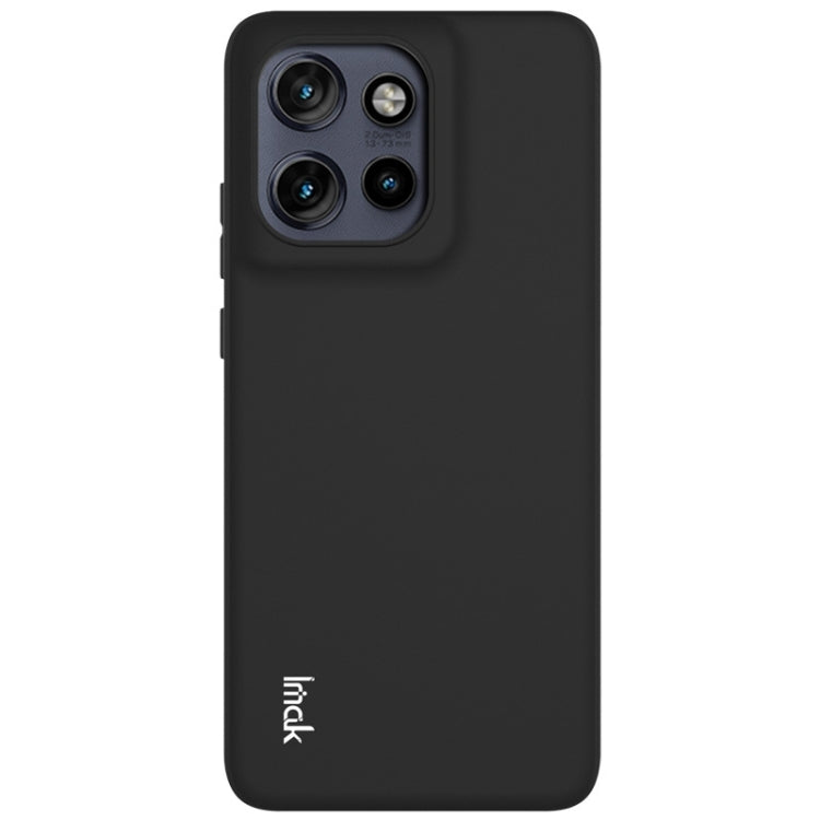 For Motorola Edge 50 Neo IMAK UC-3 Series Shockproof Frosted TPU Phone Case(Black) by imak