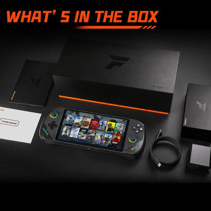 ONE-NETBOOK OneXPlayer F1 Pro 7 inch Handheld Game Console, 32GB+2TB, Windows 11 AMD Ryzen 7 8840U(UK Plug) by ONE-NETBOOK