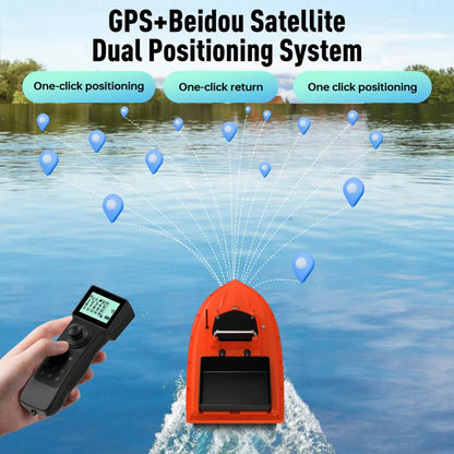 D80B GPS High Power Smart Remote Control Fishing Bait Boat Support Trawling, Plug:EU Plug by bashfashion