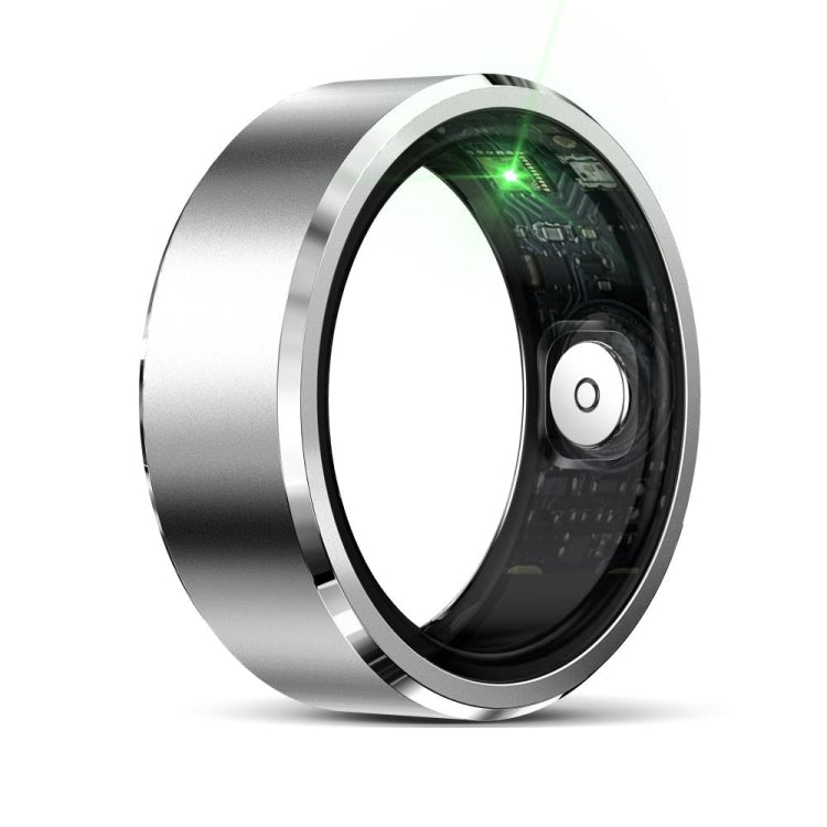 R5 SIZE 11 Smart Ring, Support Health Monitoring / Multiple Sports Modes(Silver) by bashfashion