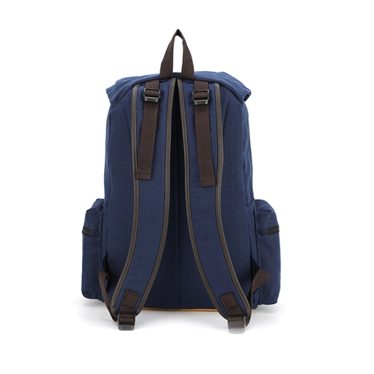 B0031 Mori Color Matching Backpack Wear-Resistant And Scratch-Resistant Computer Bag(Sapphire) by bashfashion