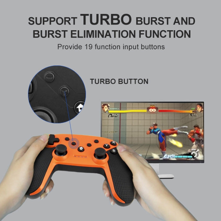 HS-SW520 3 In 1 Gamepad For Switch / PC / Android(Red) by bashfashion