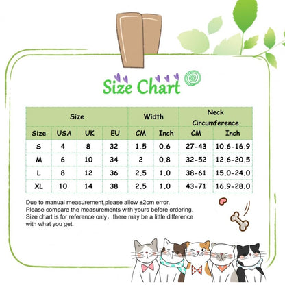 Pet Ethnic Style Polyester Cotton Print Pattern Collar, Size: L: 2.5x38-61cm(Diamond) by bashfashion