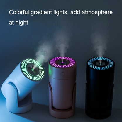L09 USB Plug-in Rotating Colorful Night Light Humidifier(White) by bashfashion