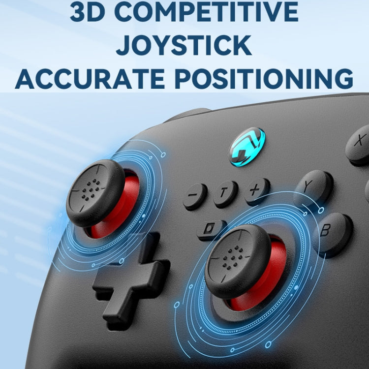 Wireless Bluetooth Gamepad With Wakeup Vibration Body Gamepad For Switch / Android / Apple / PC(Green) by bashfashion