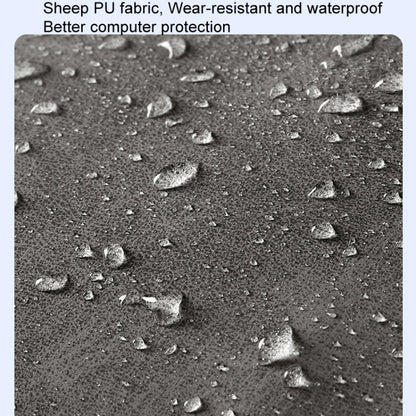 BUBM Portable Computer Bag Notebook Business Travel Bag, Size: 15 inch(Light Gray) by BUBM