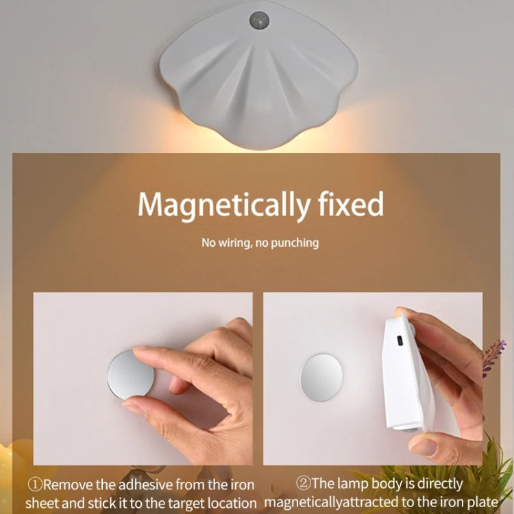 Magnetic Motion Sensor Wall Lamp Rechargeable LED House Number Light PRO Version 1200mAh(White) by bashfashion