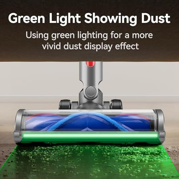 For Dyson V6 Soft Velvet Suction Head With Full Range Dust Display Light by bashfashion