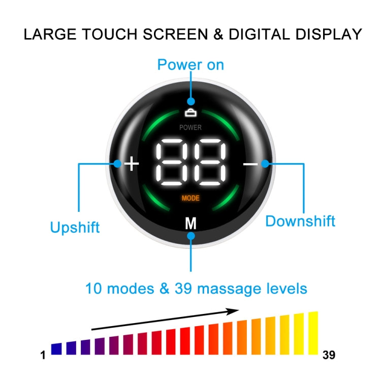 Cervical Massager EMS Pulse Therapy Device Full Body Massage Patch, Spec: Double Host Without Remote by bashfashion