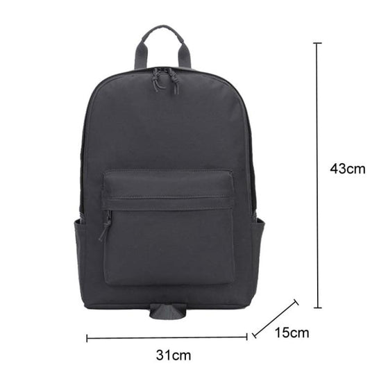 SKV SKV009 Outdoor Casual Double Shoulder Bag Large Capacity Laptop Backpack(Black) by SKV