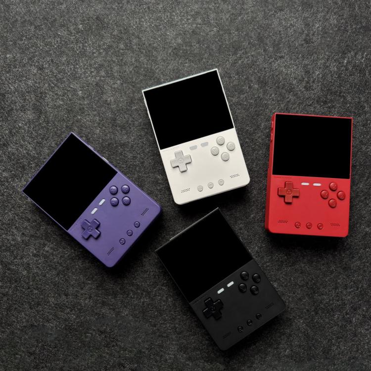 TRIMUI BRICK Open Source Pocket Console Portable Wireless Bluetooth HD Retro Arcade, Size: 256G(White) by TRIMUI