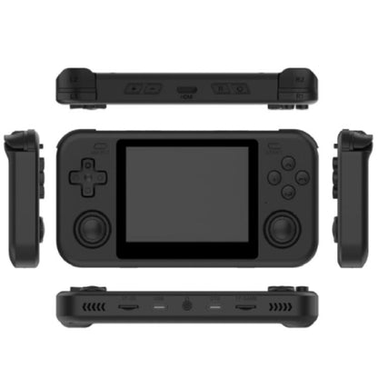 O30S 3.5-inch IPS Screen Open Source Handheld Game Console Linux System, Memory: 64G(Black) by bashfashion