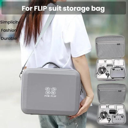 BKANO For DJI Flip Smooth Flying Tri-Power Kit Storage Bag Shock Absorbing Storage Case Backpack(For Normal RC N3) by BKANO