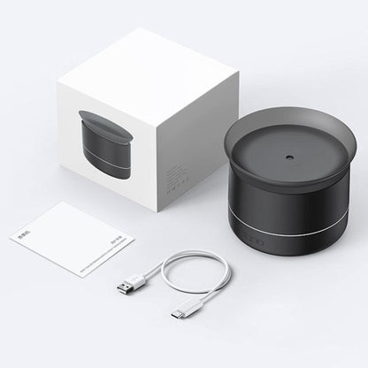 200ml Sea of Clouds Aroma Diffuser Essential Oil Humidifier with 7-Color Mood Lights USB-Powered, Color: White by bashfashion